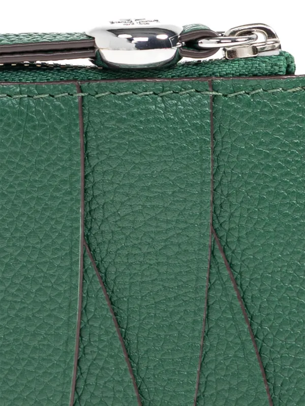 未使用TORY BURCHトリーバーチ　レザー二つ折り財布　ミント グリーン tory burch 財布 未使用TORY BURCHトリーバーチ レザー二