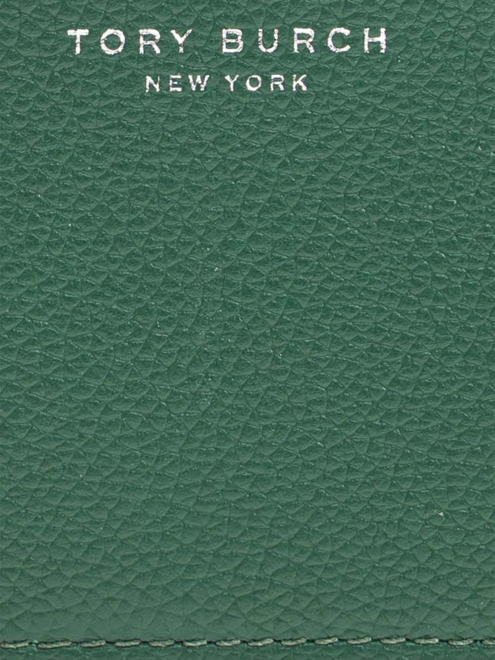  Tory Burch Zip Leather Wallet - Green 