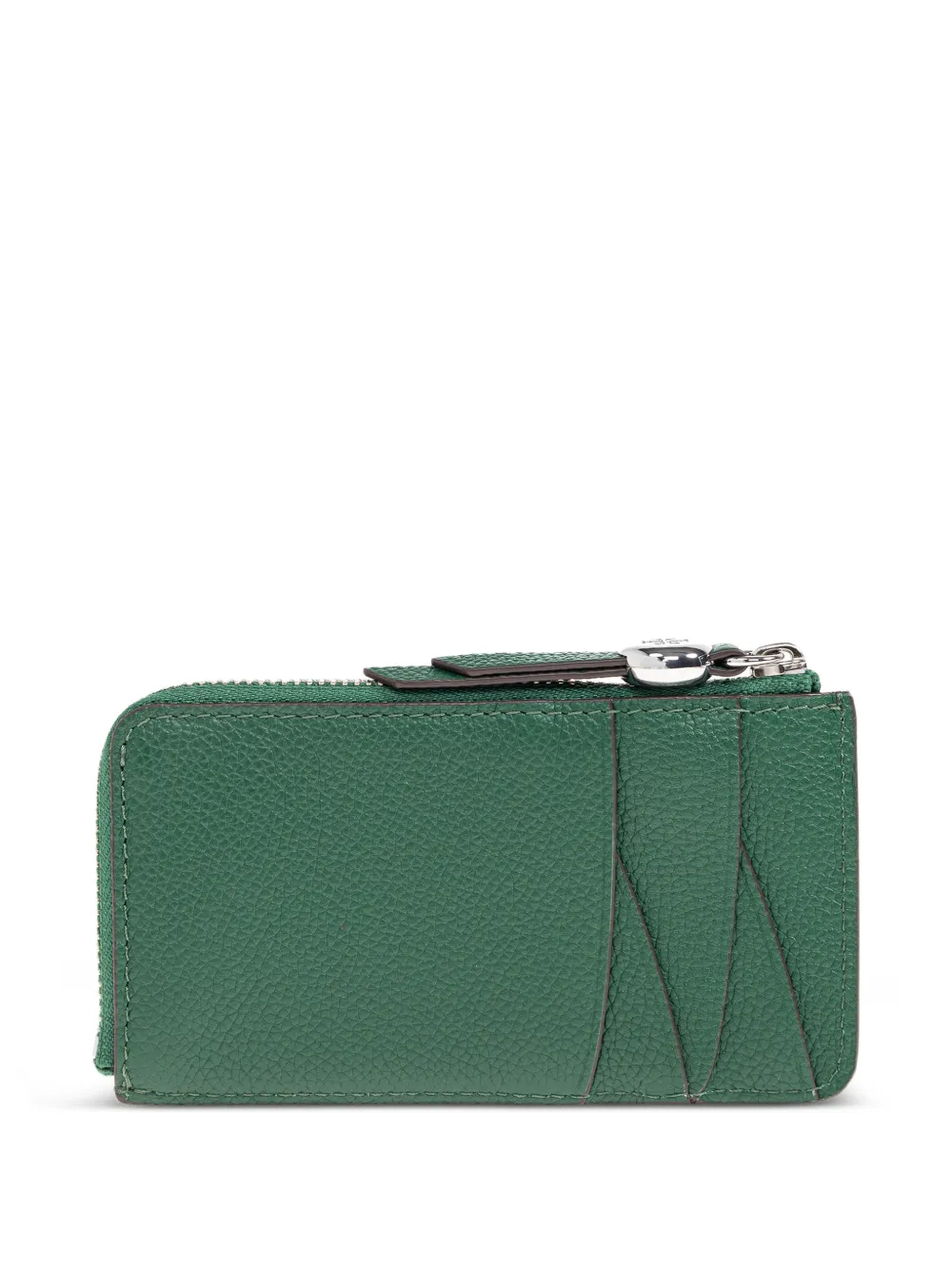  Tory Burch Zip Leather Wallet - Green 