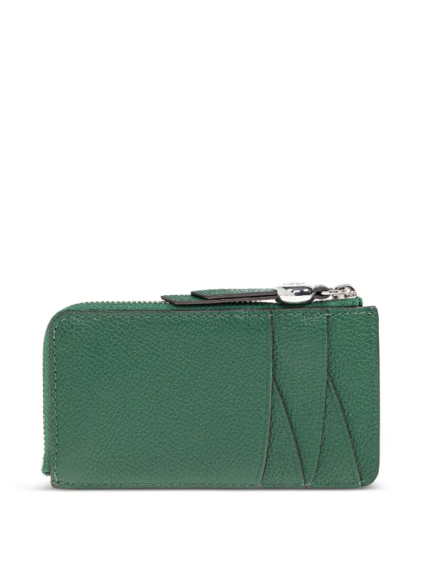 Tory Burch Zip Leather Wallet | Green | FARFETCH