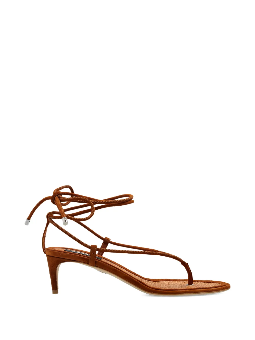 DSQUARED2 wraparound-thong sandals - Marrone
