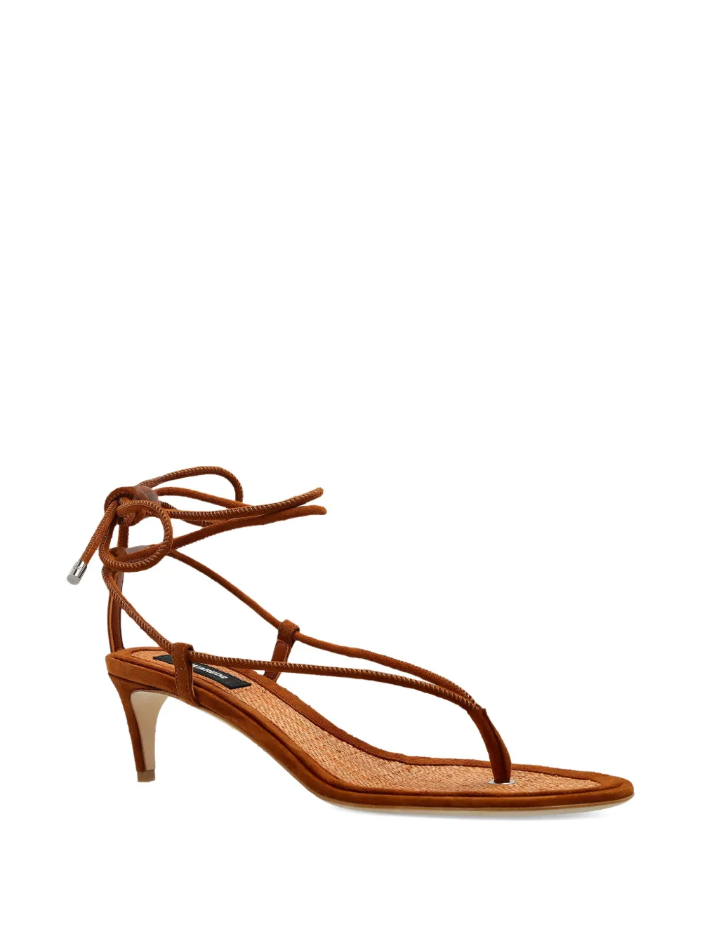 DSQUARED2 Sandalen met wikkeldetail Bruin