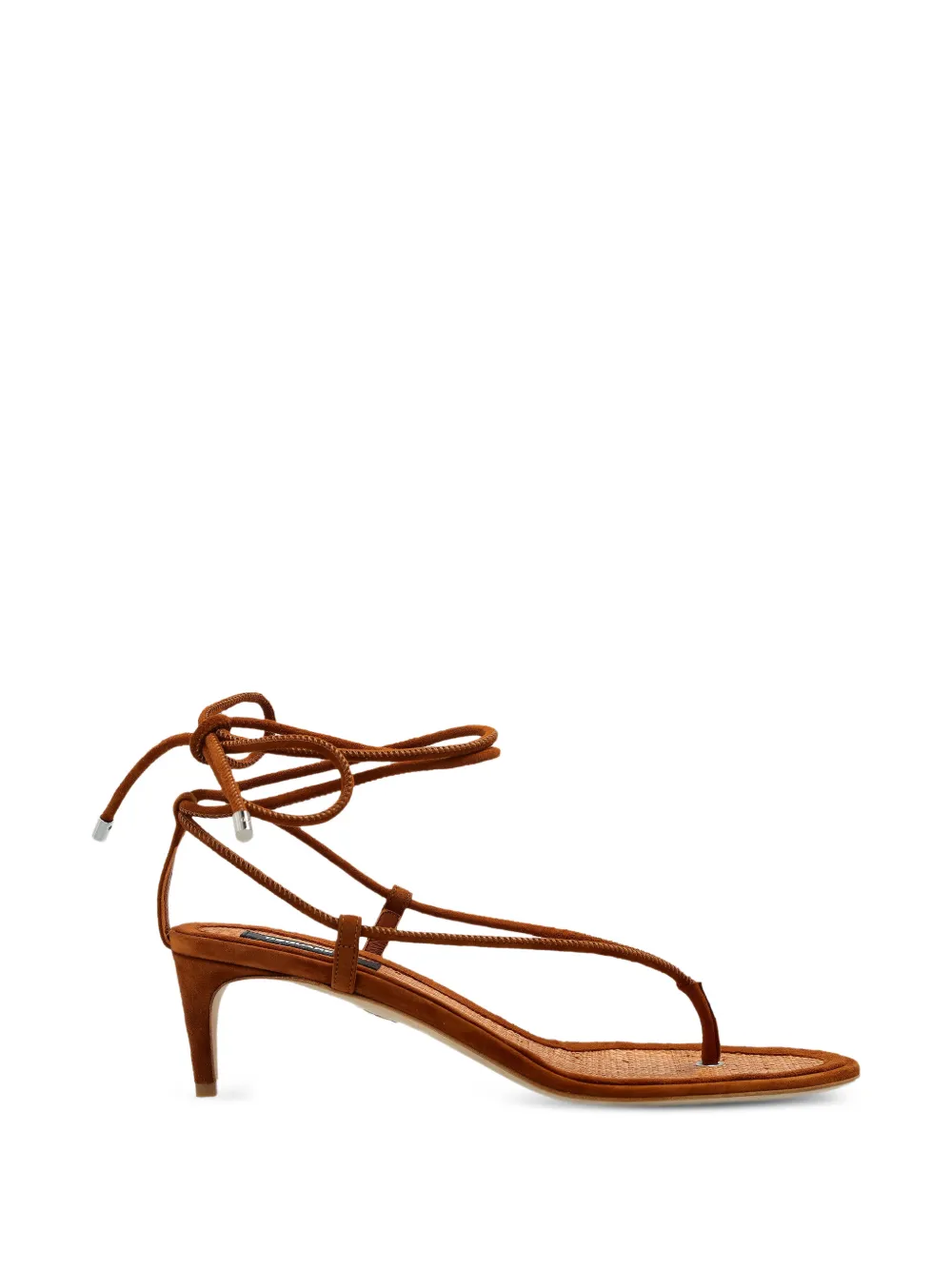 DSQUARED2 Sandalen met wikkeldetail Bruin