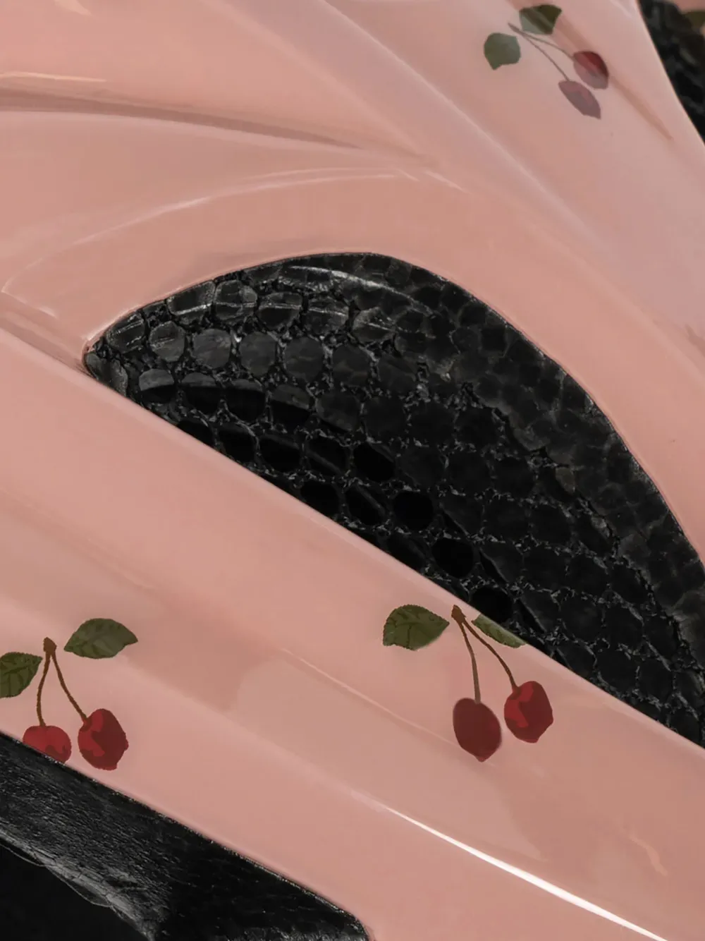Cherry-Print Helmet