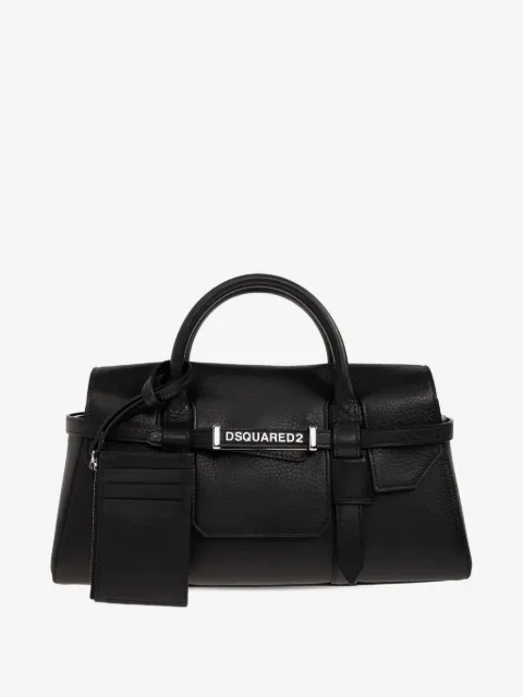 DSQUARED2 logo-lettering tote bag
