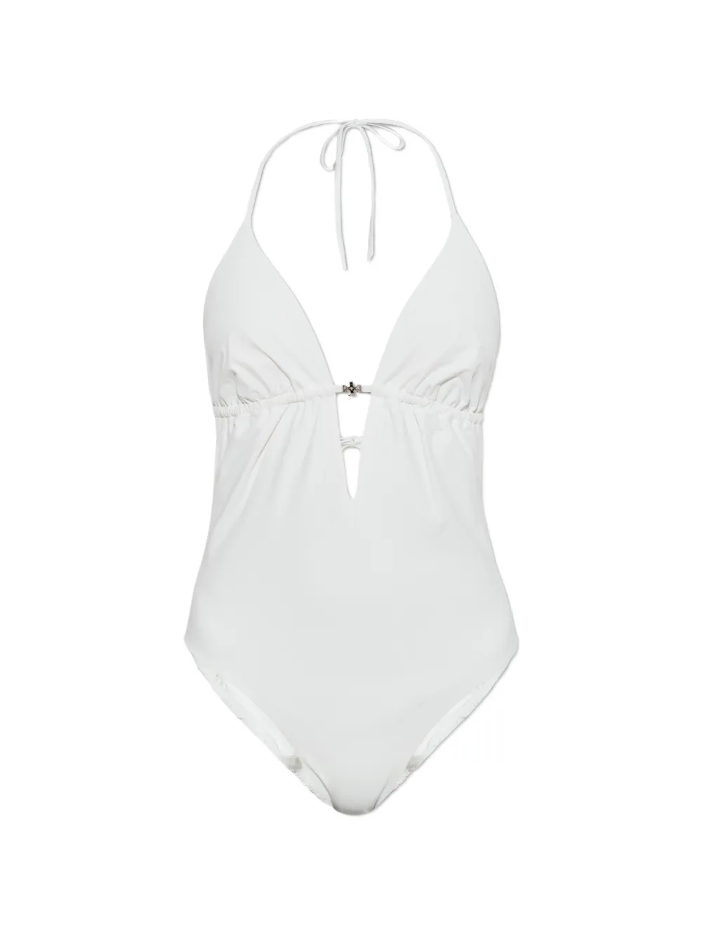 Tory Burch cut-out swimsuit - Bianco