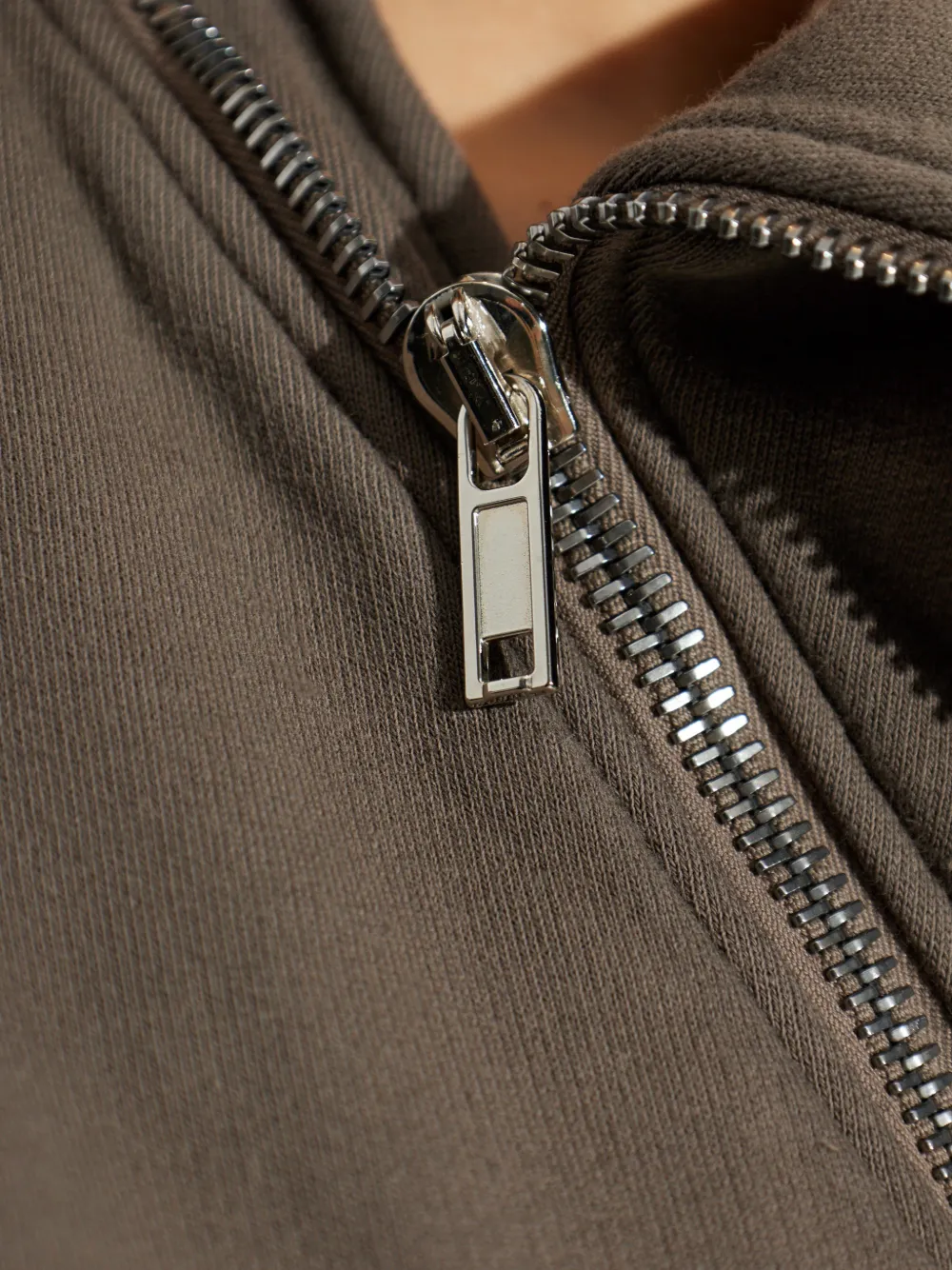 Rick Owens DRKSHDW Katoenen trui met rits Grijs