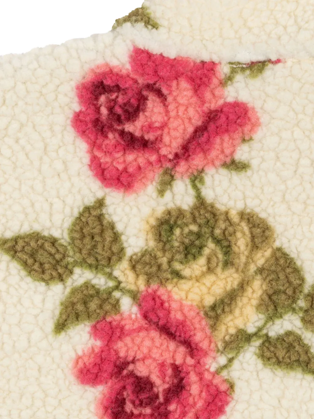  Konges Sløjd Jody Teddy Floral-pattern Jacket - Neutrals 