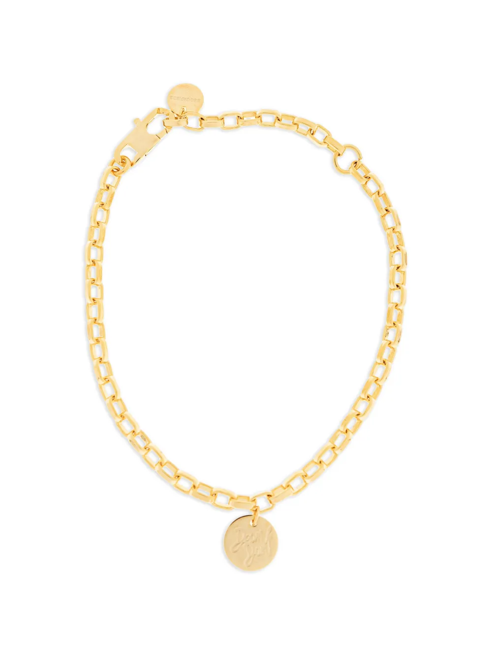 DSQUARED2 disc chain bracelet - Oro