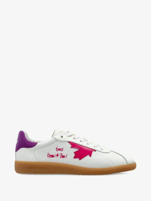 DSQUARED2 Rebel striped sneakers