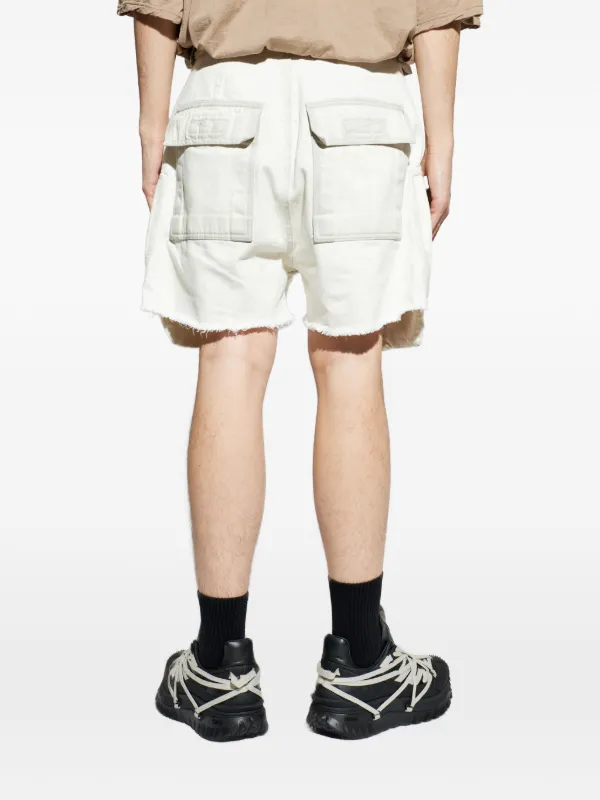 Rick Owens DRKSHDW ジップポケット ショートパンツ | ニュートラル