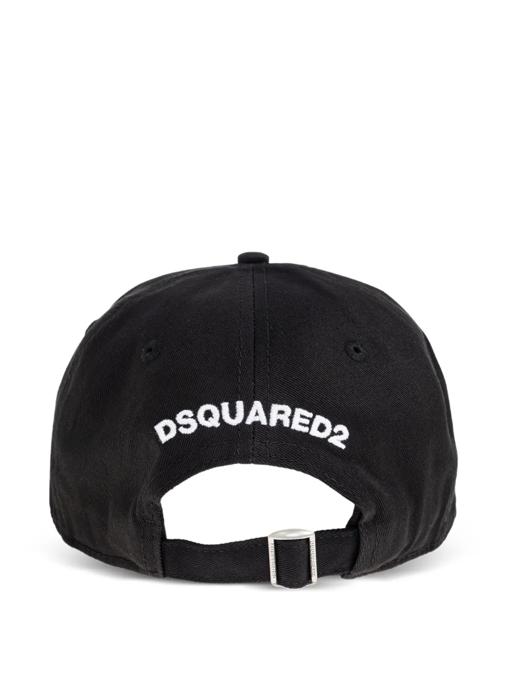 DSQUARED2 아이코니크 로고 자수 베이스볼 캡 모자 | Image 2