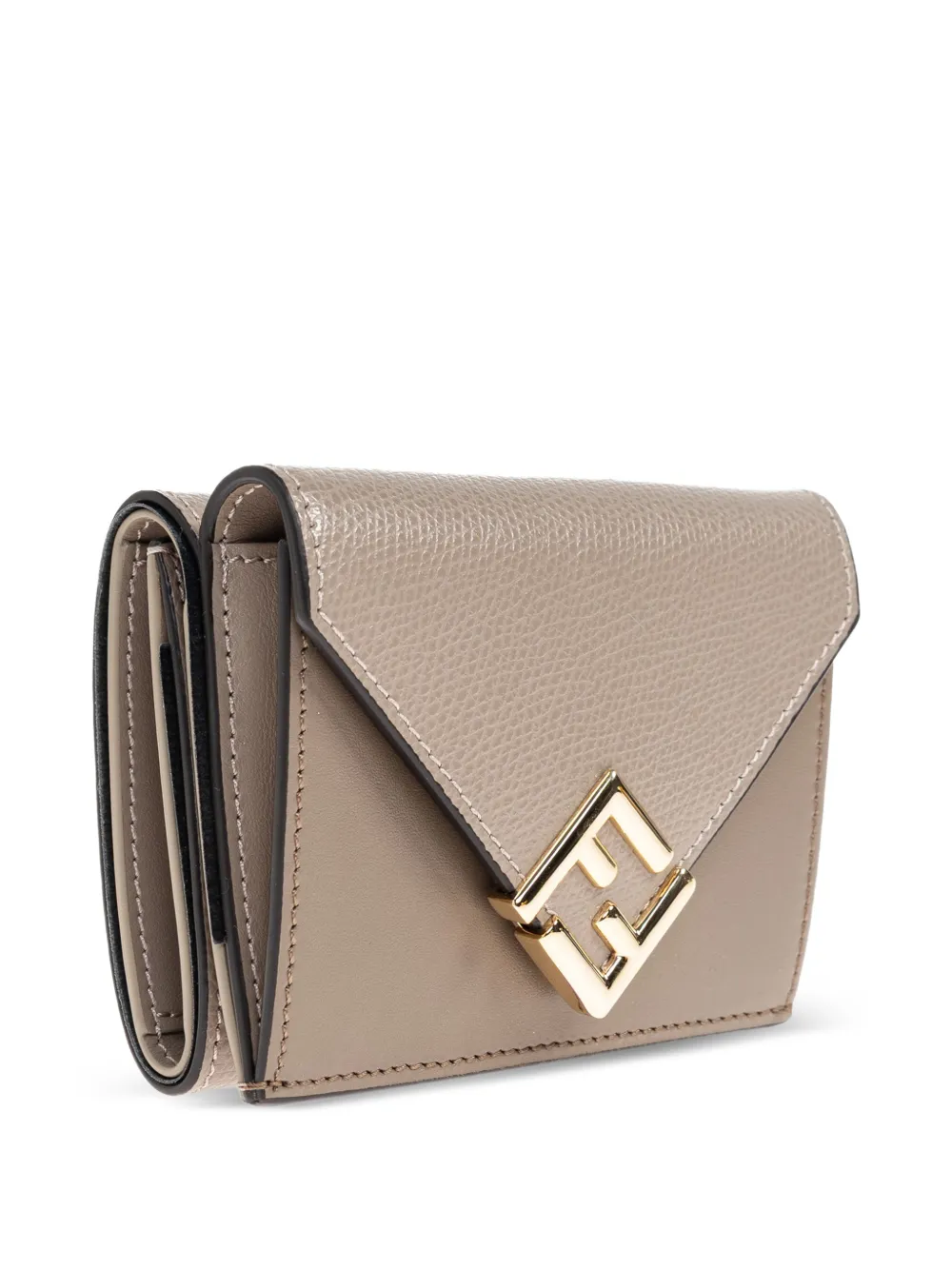  Fendi Cartera Ff Diamonds - Neutro 
