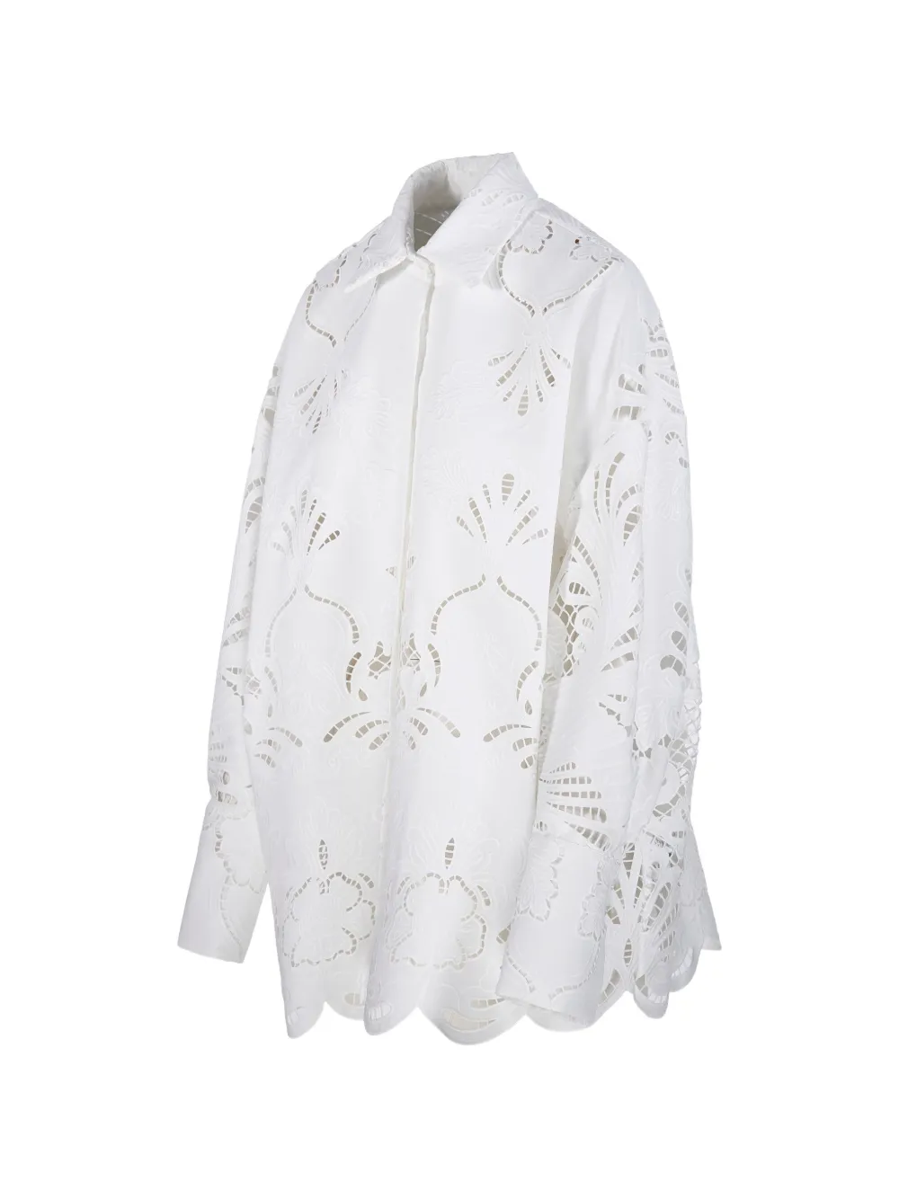  Giuseppe Di Morabito Openwork Shirt - White 