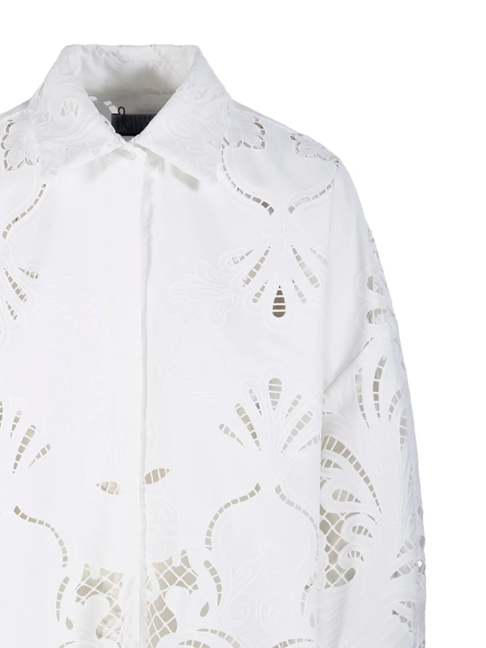 Giuseppe Di Morabito Opengewerkt blouse Wit