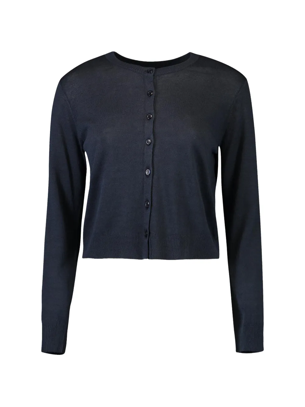 Lars Andersson crew-neck long-sleeved cardigan - Blu