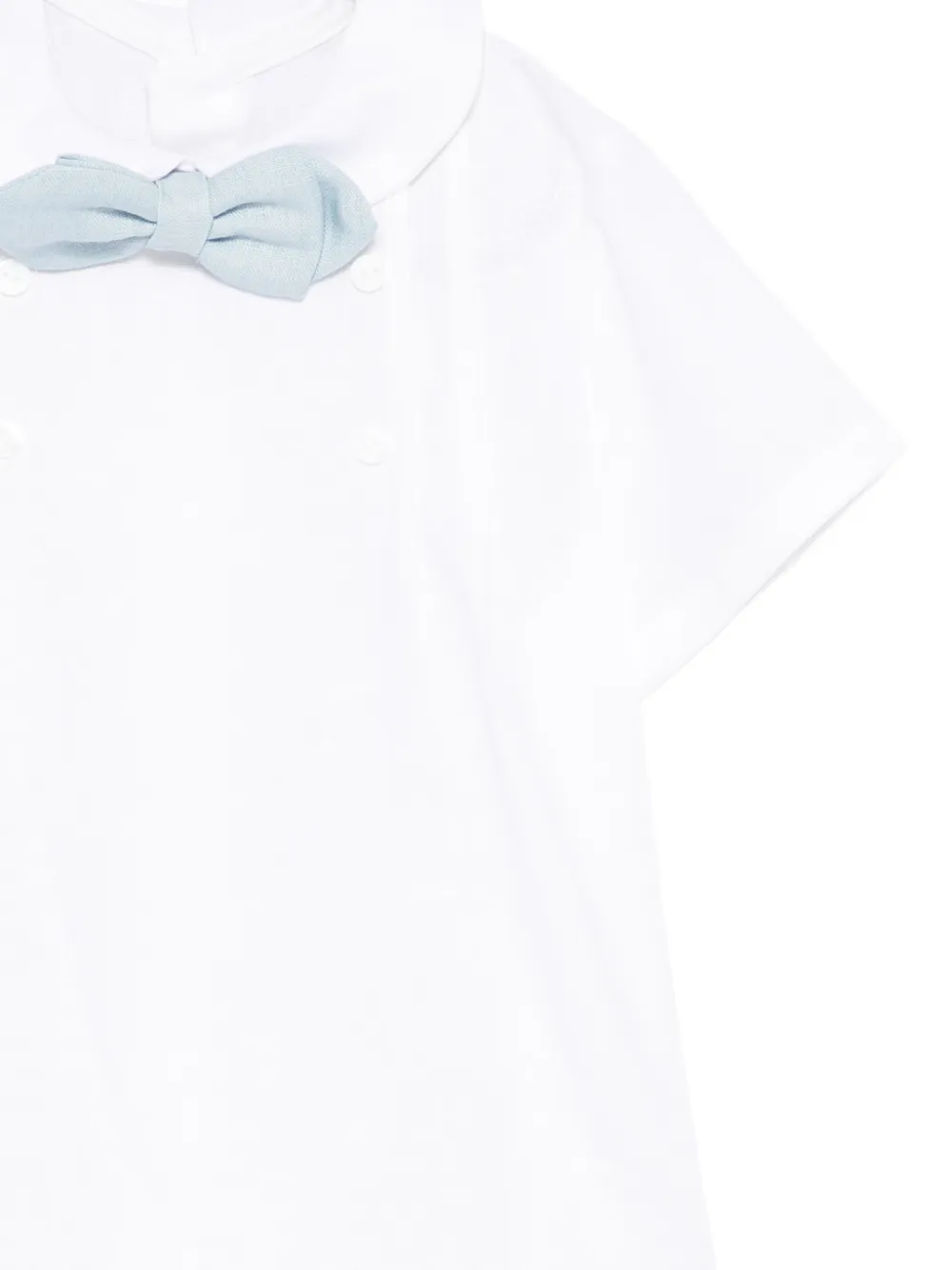  Amaya Suspender Playsuit Set - White 