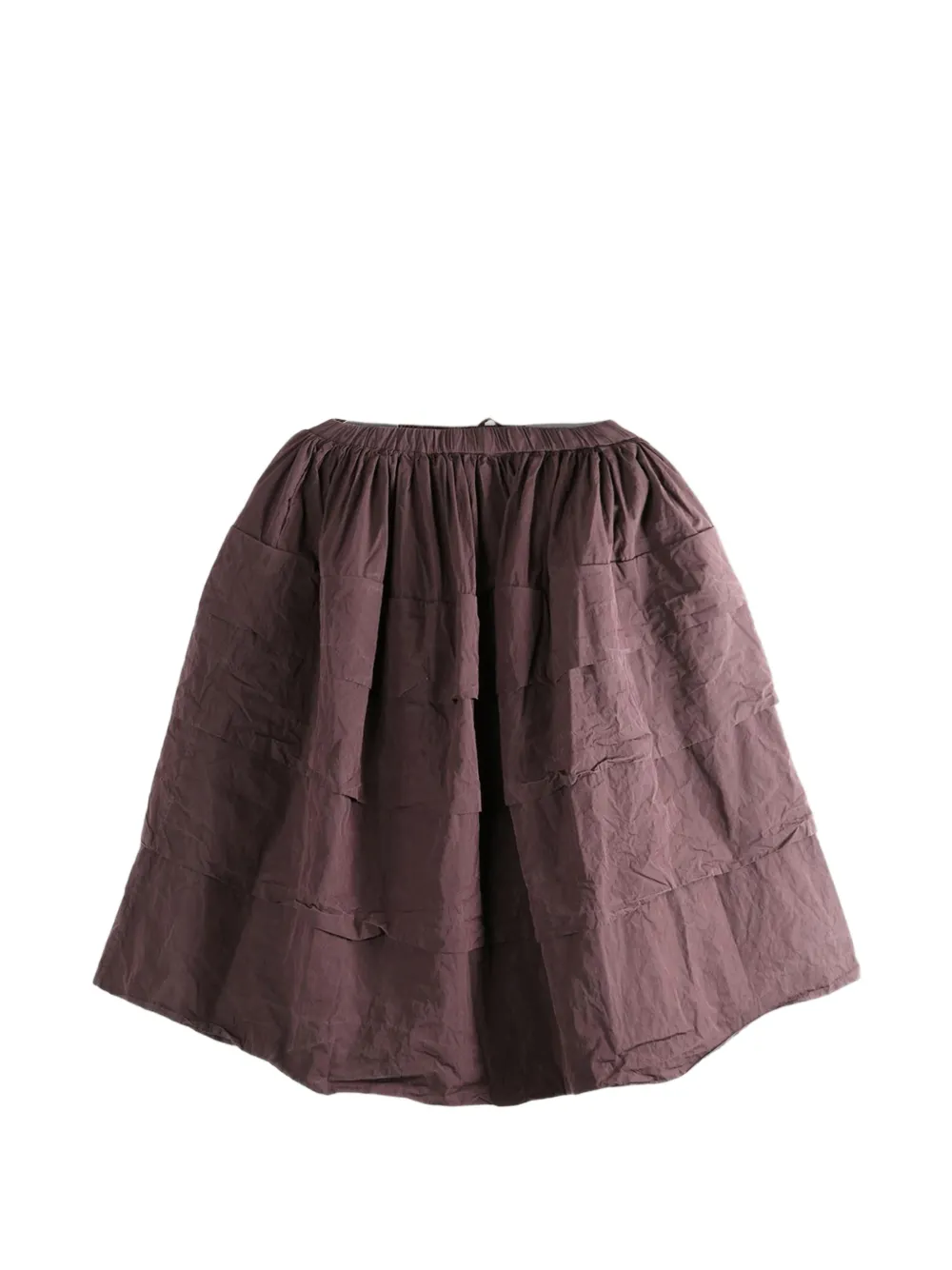 Casey Casey tiered midi skirt - Viola