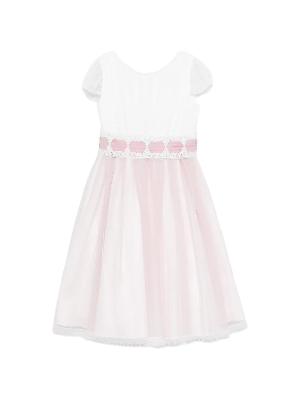 AMAYA short-sleeve dress - Rosa