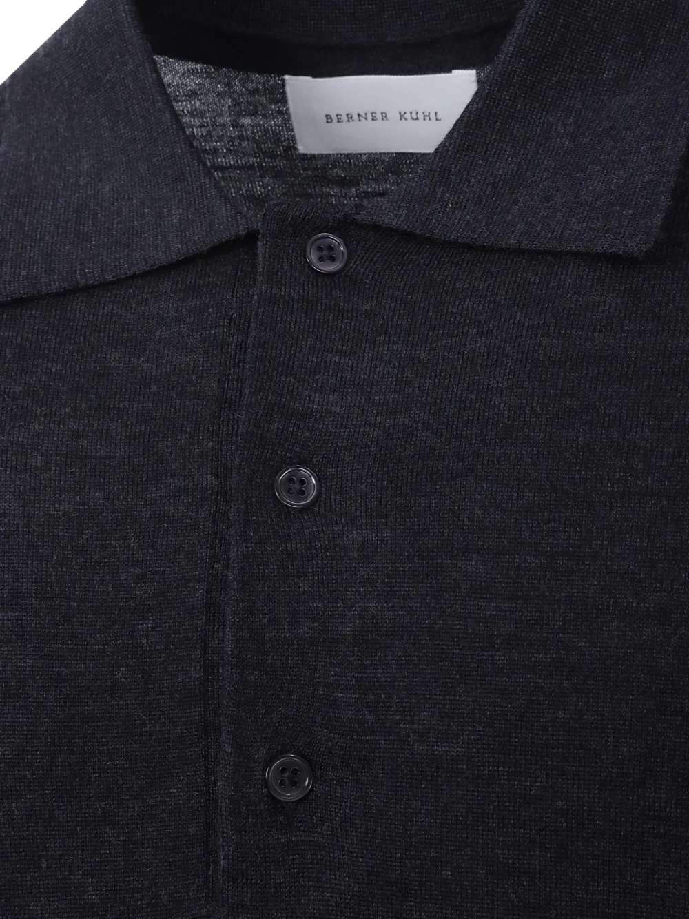  Berner Kühl Button-fastening Polo Shirt - Grey 