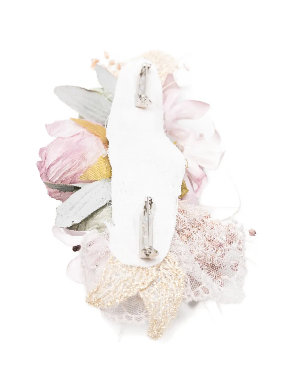  Amaya Floral Lace Headpiece - Purple 
