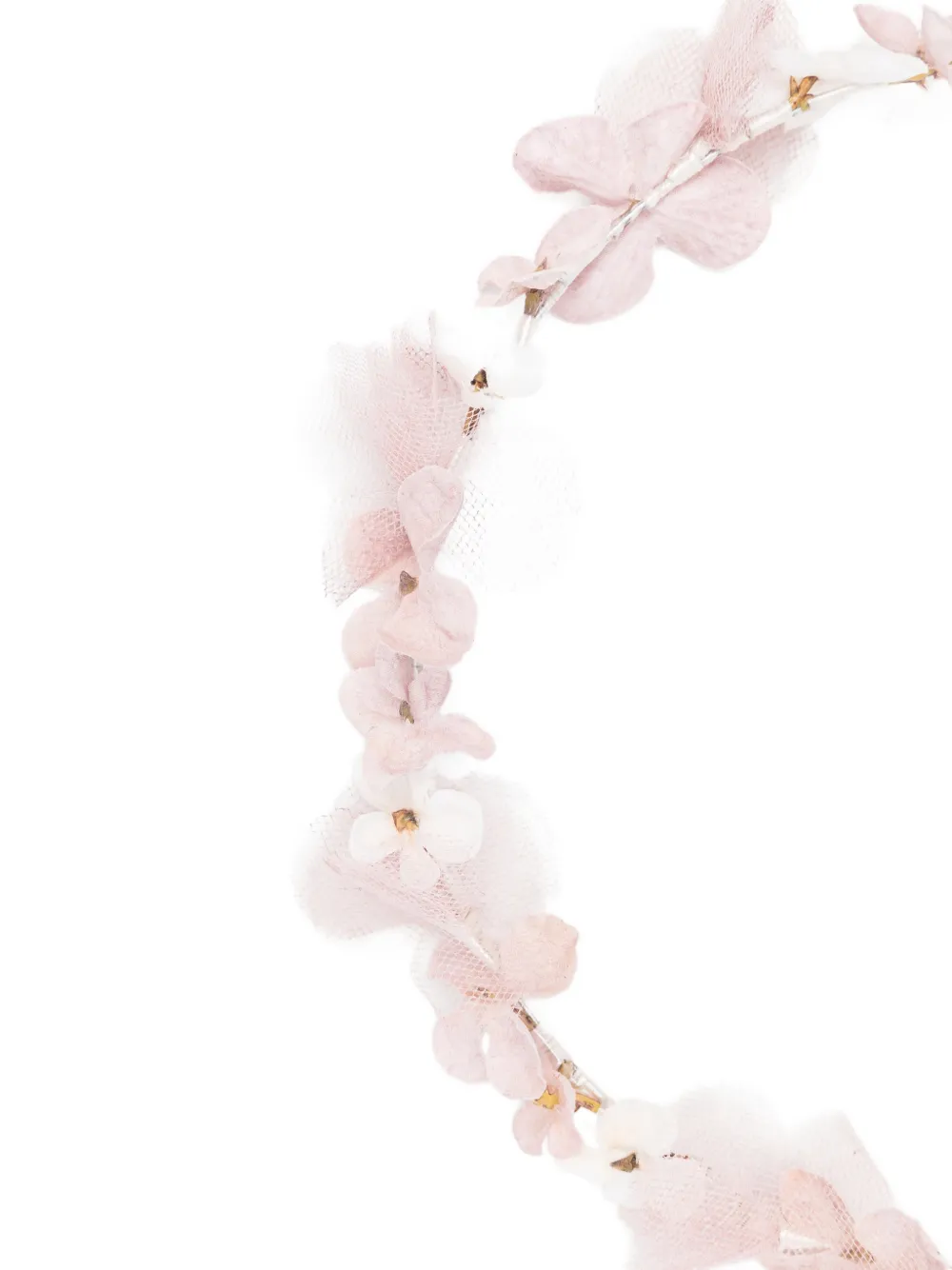 AMAYA Haarband met bloemen Roze