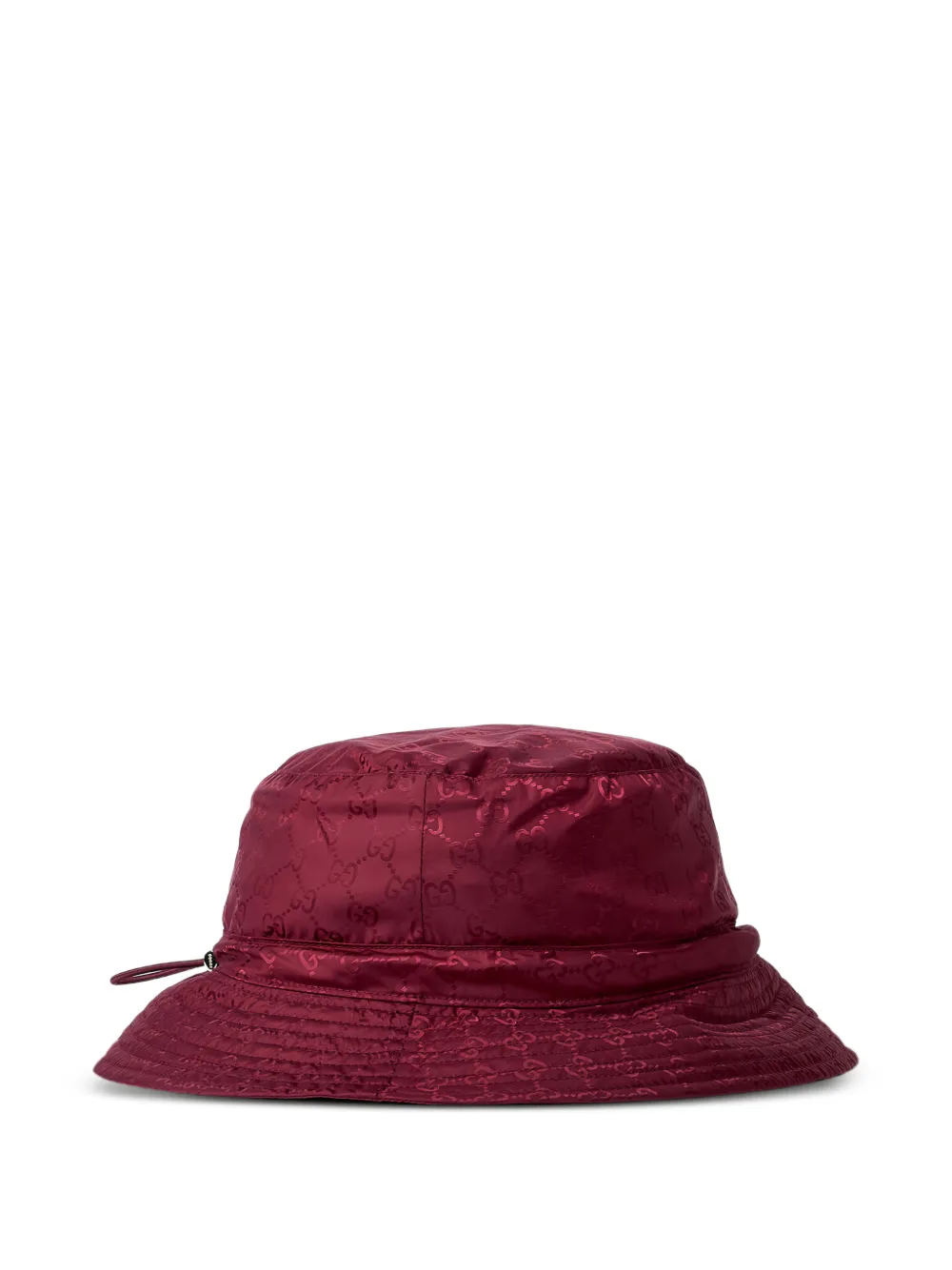  Gucci Gg Reversible Bucket Hat - Red 