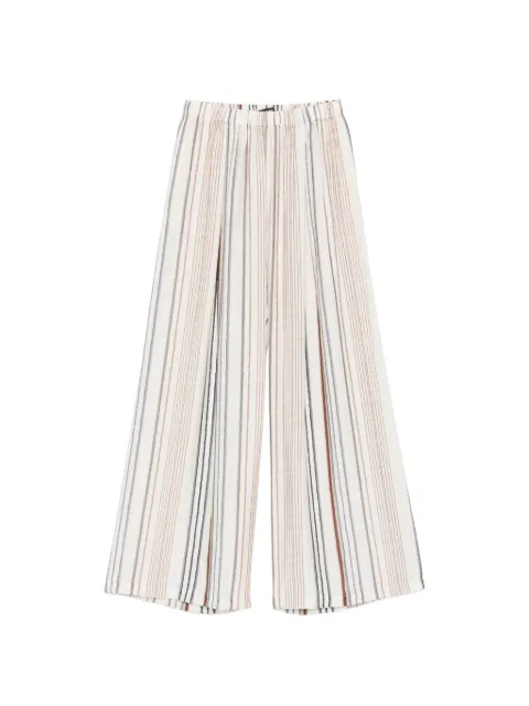Eleh striped-pattern trousers