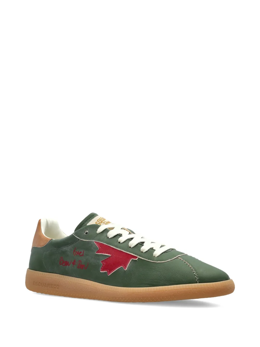 DSQUARED2 Rebels lace-up fastening sneakers | Low-Tops | Image 2