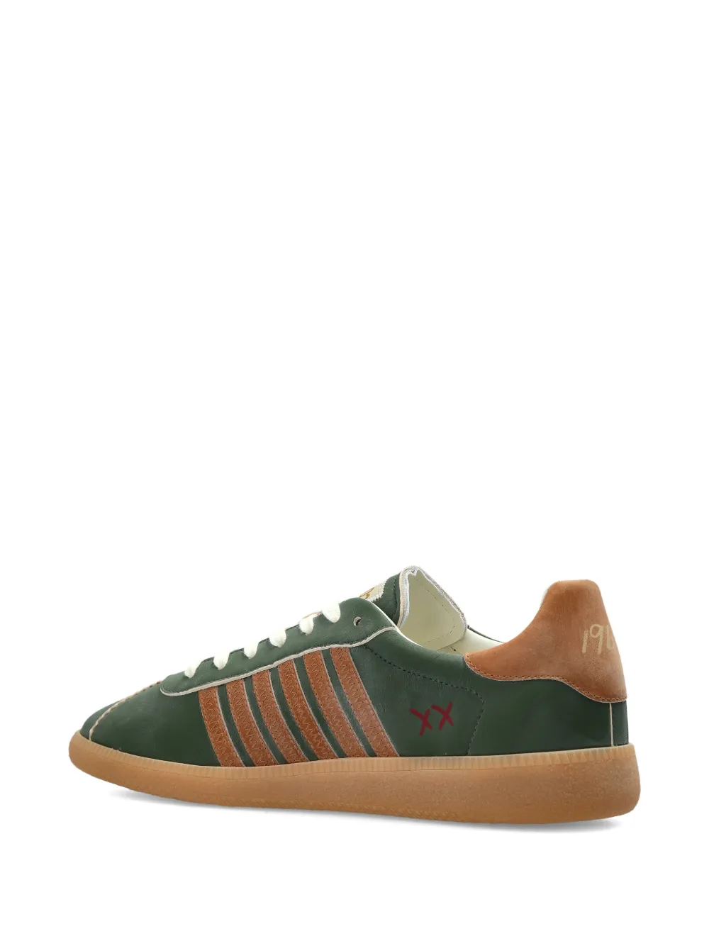 DSQUARED2 Rebels lace-up fastening sneakers Groen