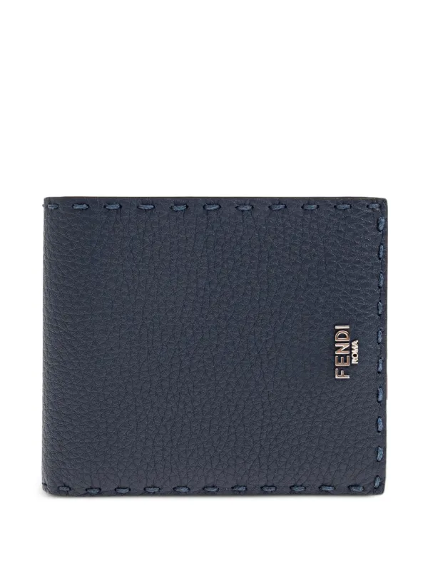 FENDI セレリア 二つ折り財布 | ブルー | FARFETCH JP