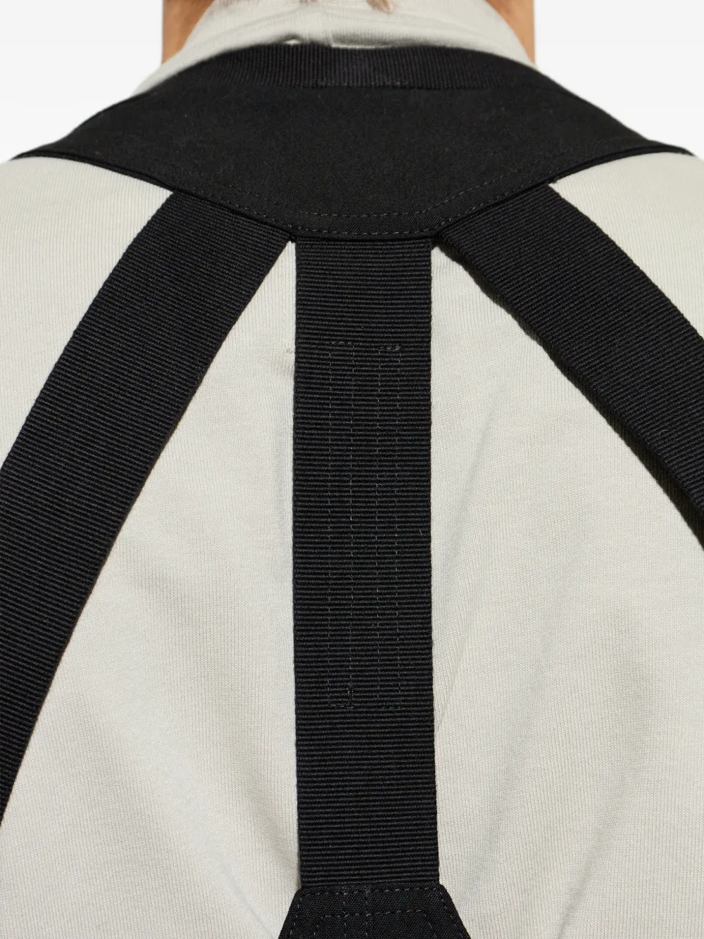 Rick Owens Temple top met rits Zwart