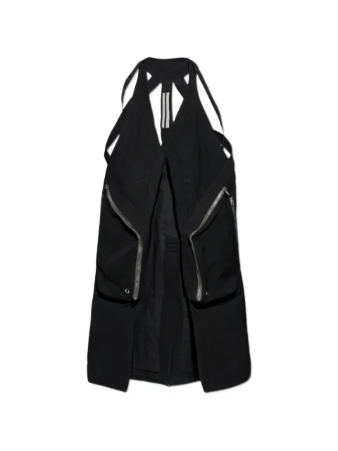 Rick Owens Temple zip-up vest