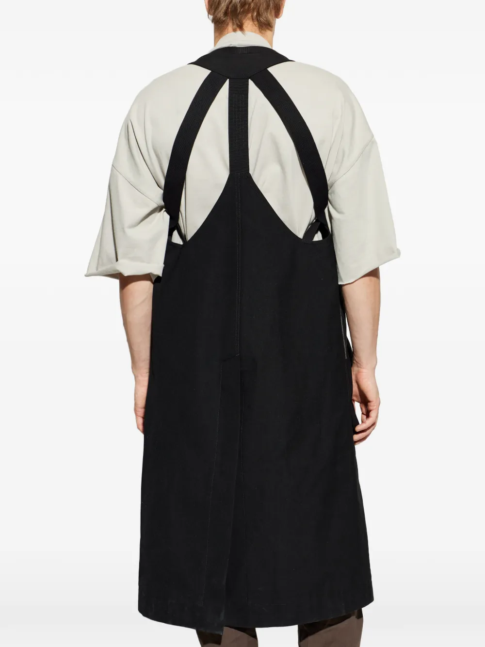 Rick Owens Temple top met rits Zwart