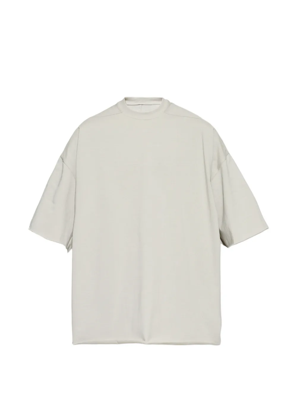 Rick Owens raw-cut short-sleeve T-shirt - Toni neutri