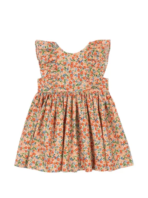 Konges Sløjd ruffled floral-print dress