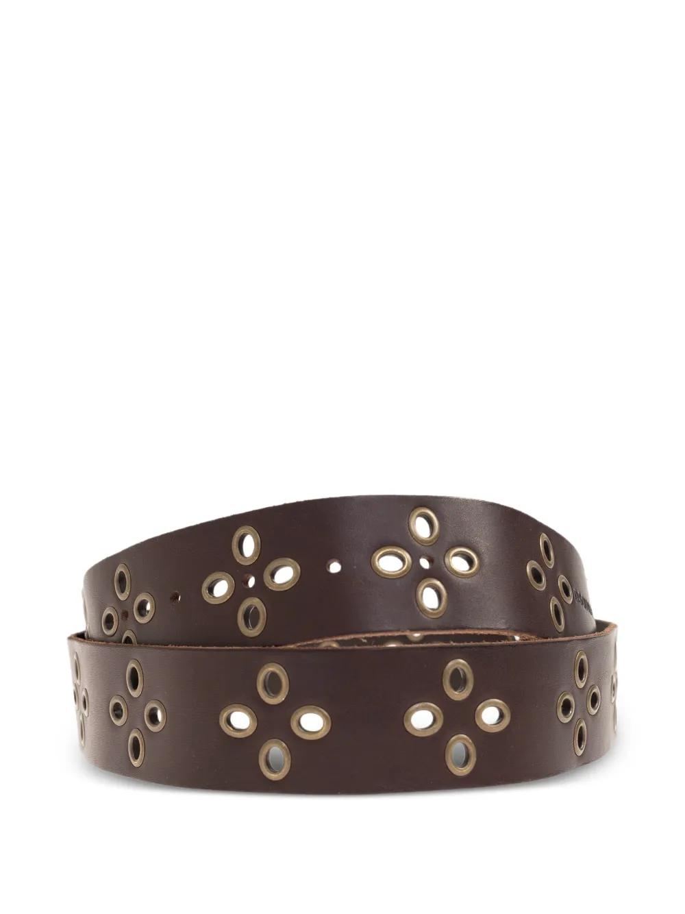  Dsquared2 Buckle Eyelet Belt - Brown 