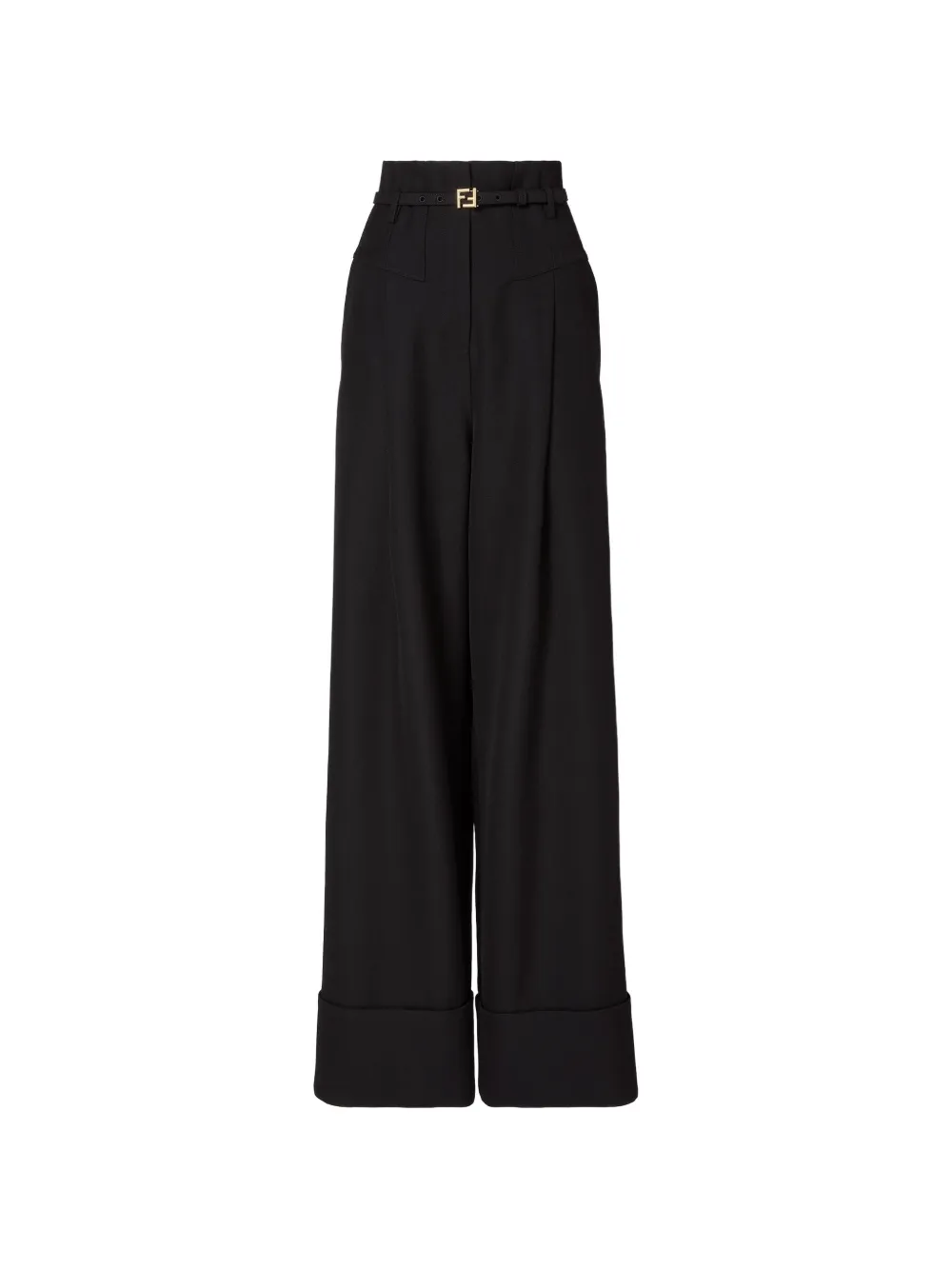 FENDI Pantaloni in lana - Nero