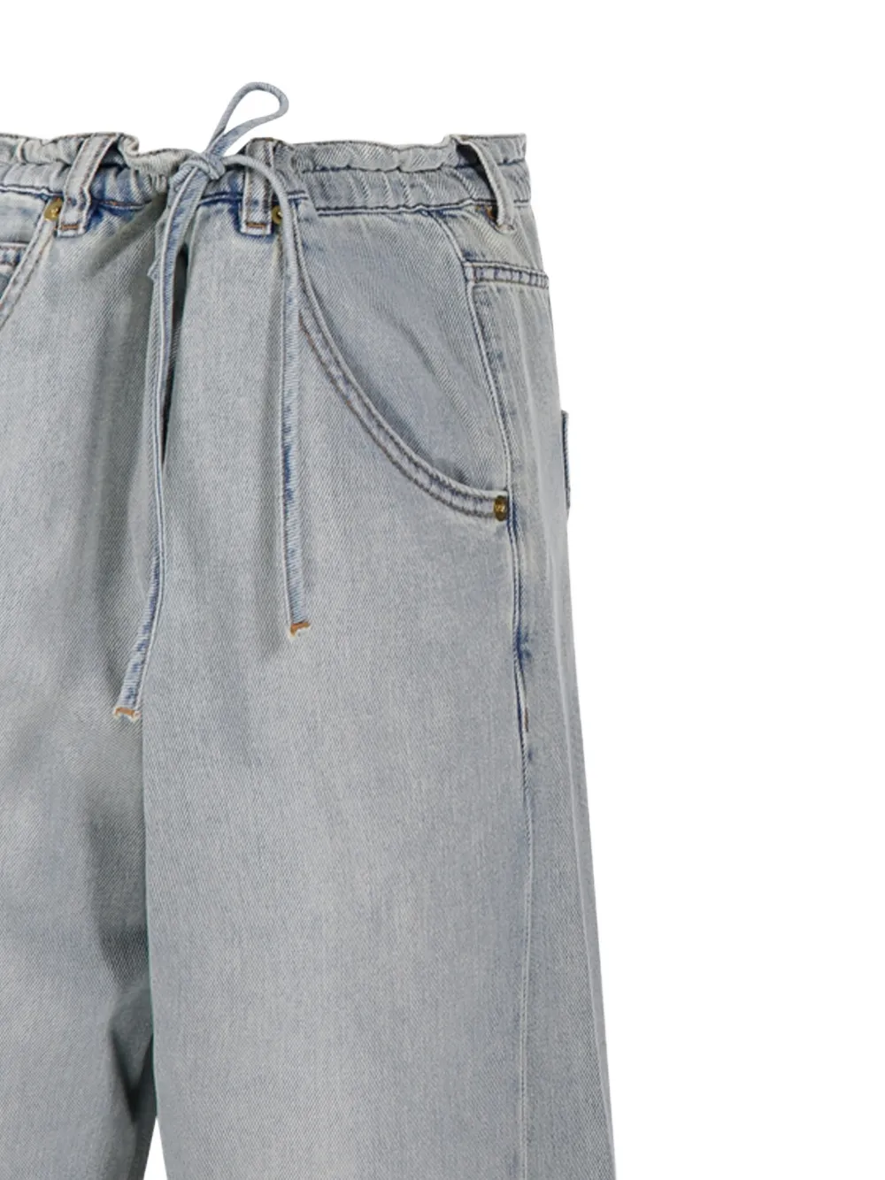 DARKPARK Jeans met trekkoord Blauw