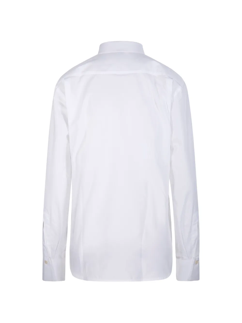 Victoria Beckham Geplooid blouse Wit