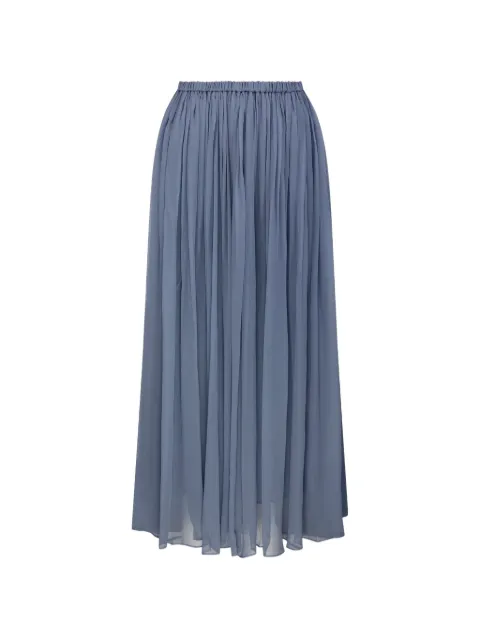 INTO THE EAST gathered midi skirt