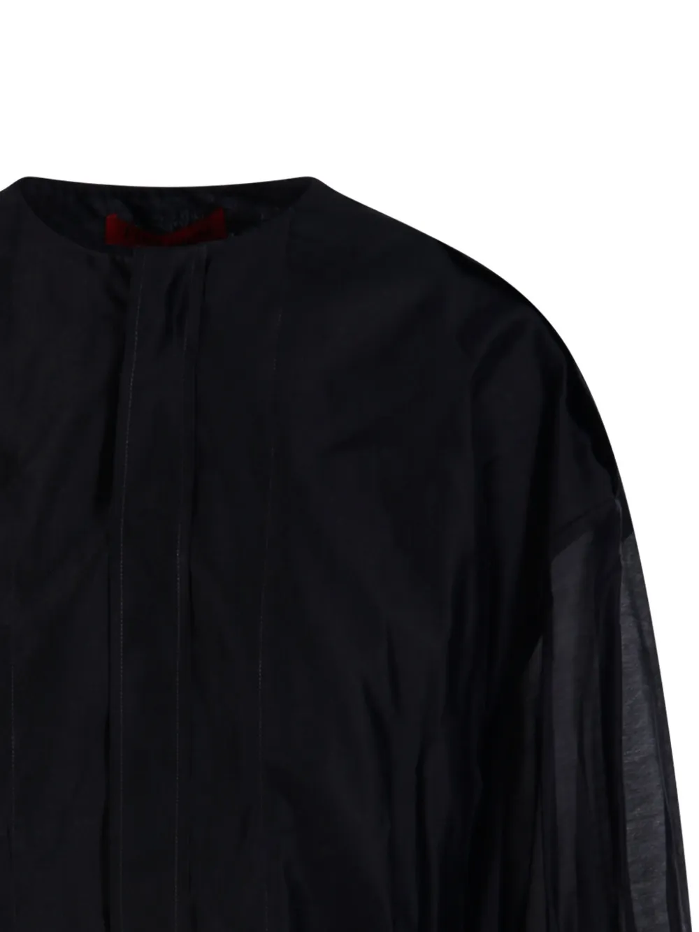 THELATEST Top met blouson mouwen Zwart