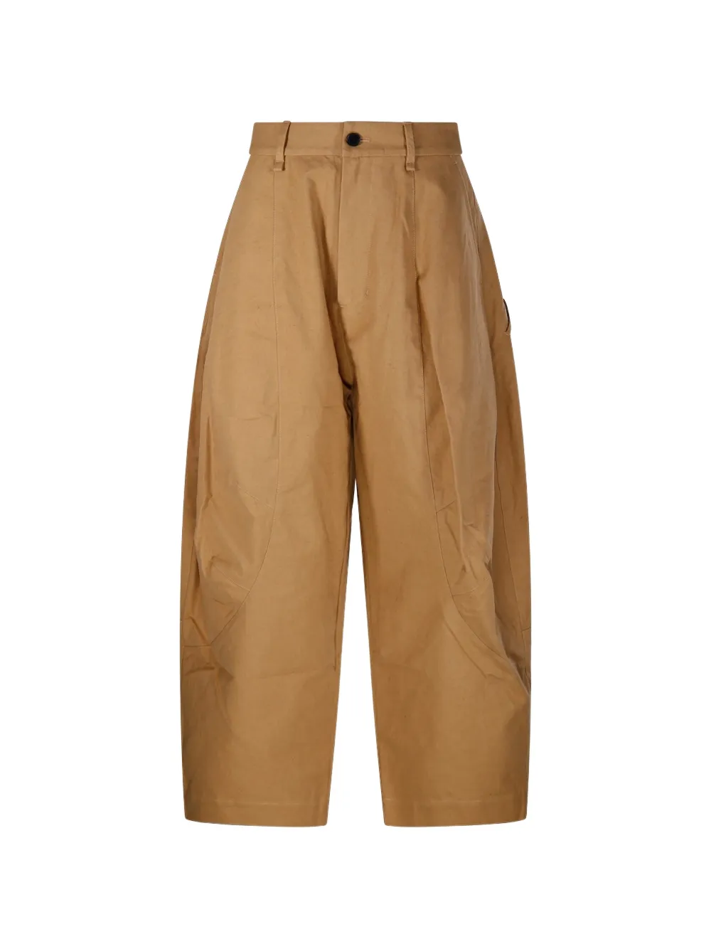 INTO THE EAST pleated trousers - Toni neutri