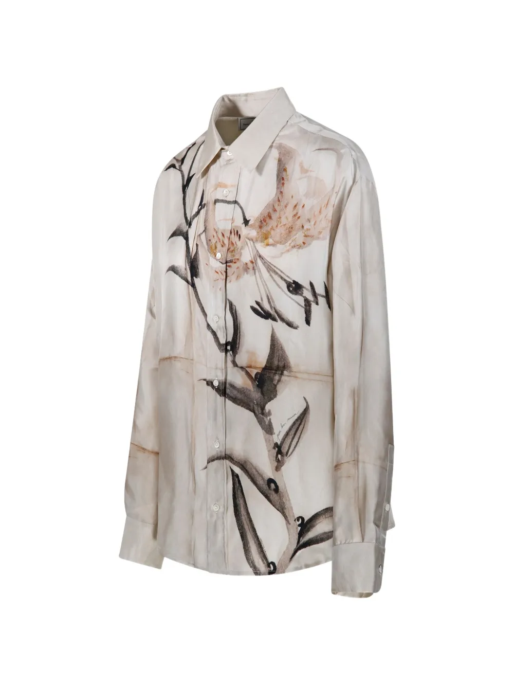 Pierre-Louis Mascia Blouse met bloemenprint Beige