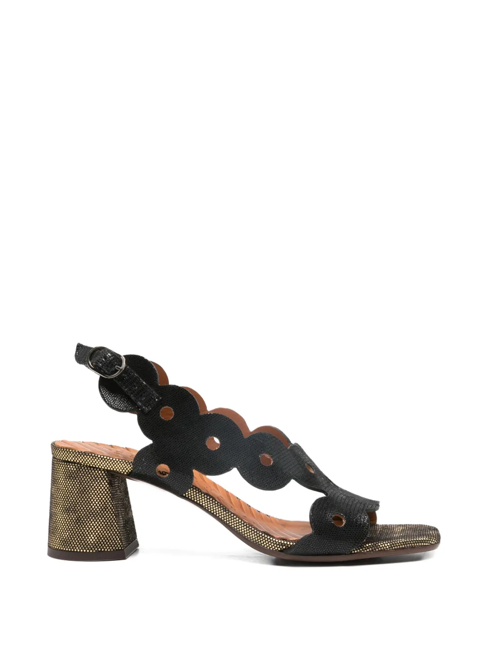 Chie Mihara Ryed gewelfde sandalen Zwart