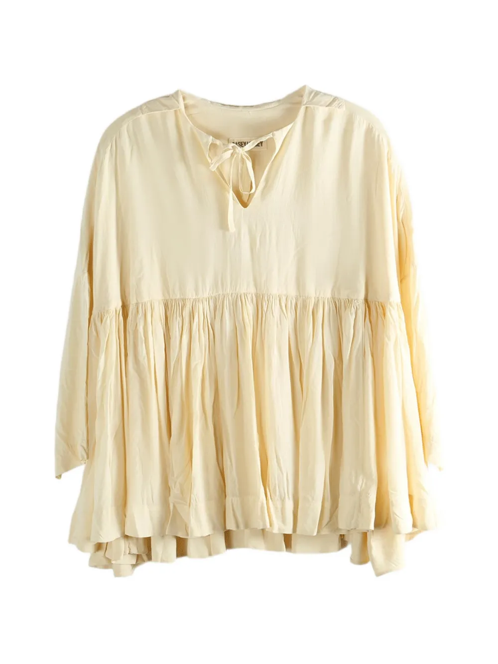 Casey Casey tie-neck blouse - Toni neutri
