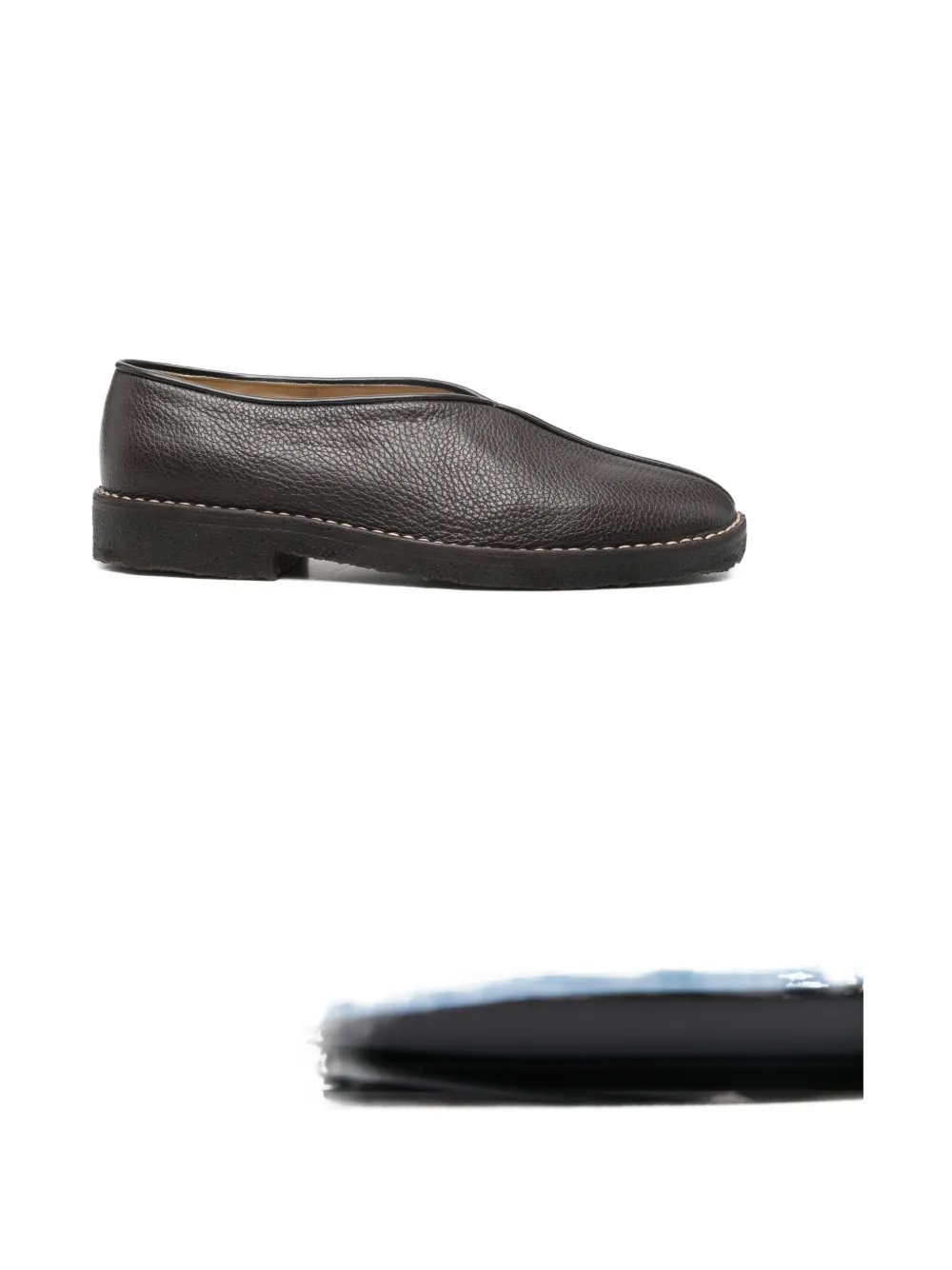 LEMAIRE flat loafers - Marrone