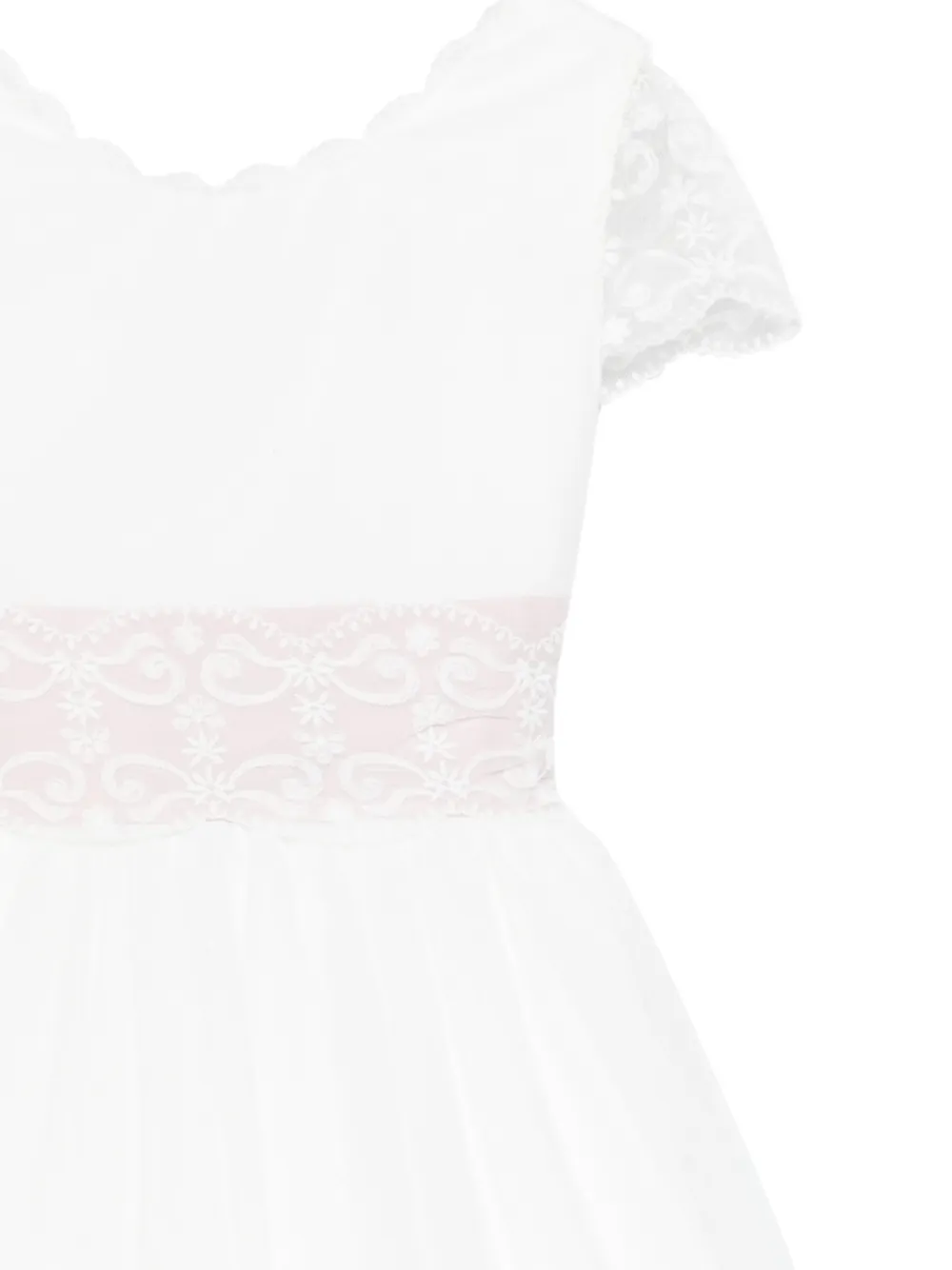  Amaya Short-sleeved Dress - White 