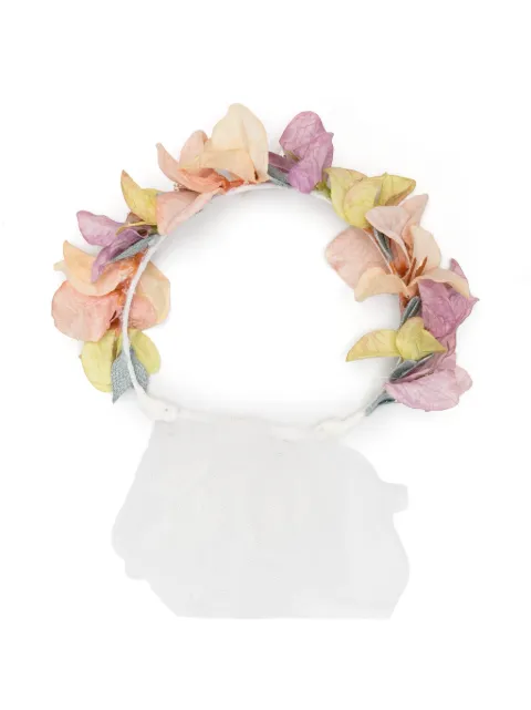AMAYA floral veil hair band