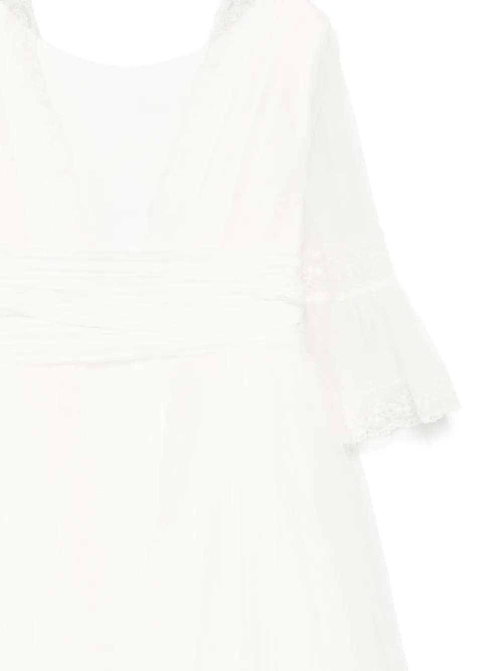  Amaya V-neck Dress - White 